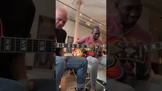 Mark Whitfield and Isaiah Sharkey share a duet with their D’Angelico’s! #guitar #jazz #guitarist