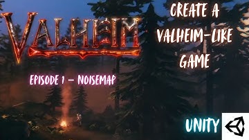 Make a Valheim-Like Game in Unity – Episode 1 ( noiseMap )