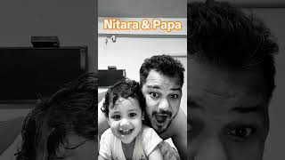 Nitara ki masti Papa ke Saath #mastitym #memories #bonding