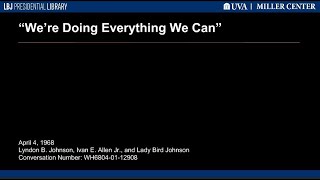 "We're Doing Everything We Can"