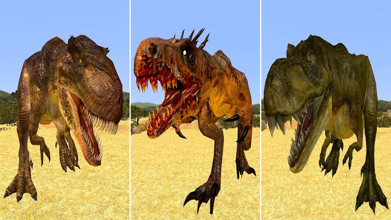 New T-Rex vs Raptor vs Dilophosaurus vs All Dinosaurs