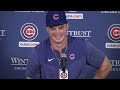 "The fans here are unparalleled." | Wicks on Cubs Fans & Final Regular Season Home Game