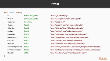 Hands-on Microservices with Go and MongoDB : Sweat DB Operations | packtpub.com