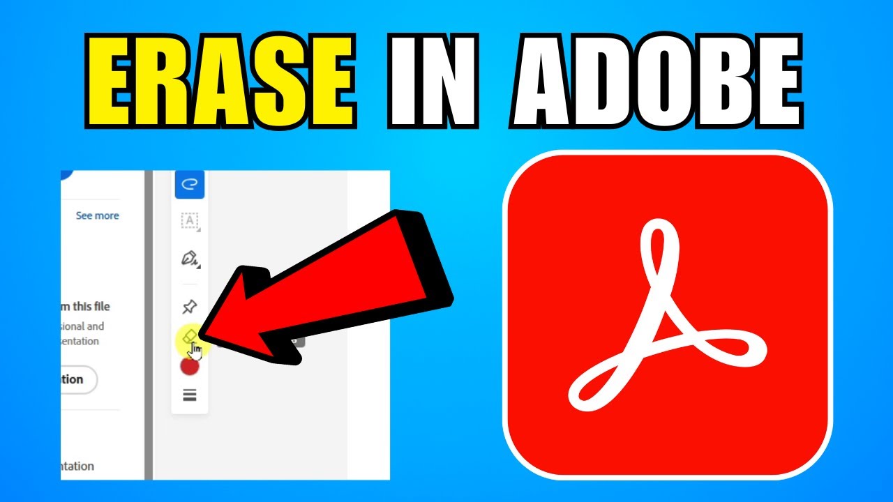 How To Erase In Adobe Acrobat (2026) (Complete Guide) - YouTube