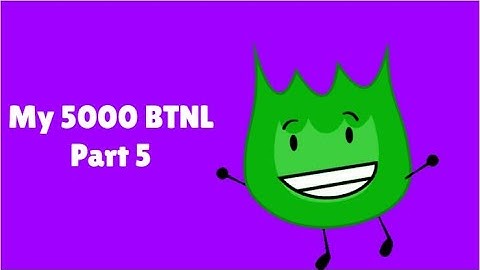 My By The Numbers List (5000 Edition) (Part 5)