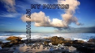Adding A Watermark and Automating Photoshop CS6