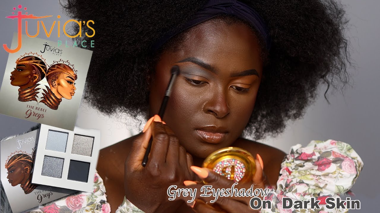 Juvia's Place Rebel Quads - The Rebel Greys On Dark Skin 😱😱