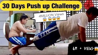 100 push up a day for 30 days challenge | Fat loss | Before and After Result | screenshot 5