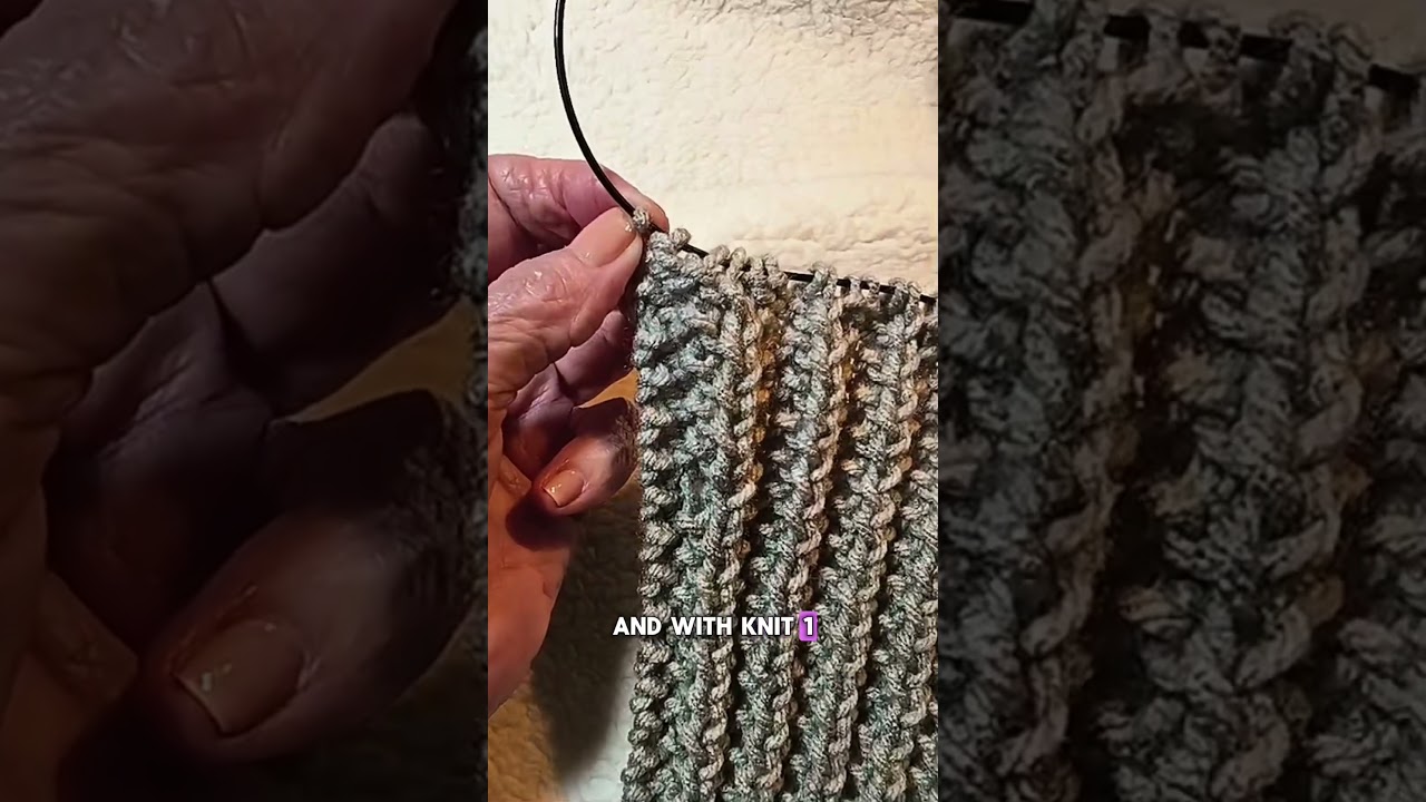 Mistake Ribbing Stitch #knitting
