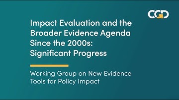 Progress to Date: Reinvigorating Impact Evaluation for Development