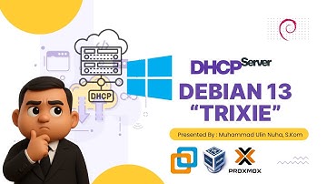 Install & Konfigurasi DHCP Server di Debian 13 — Client Dapat IP Otomatis