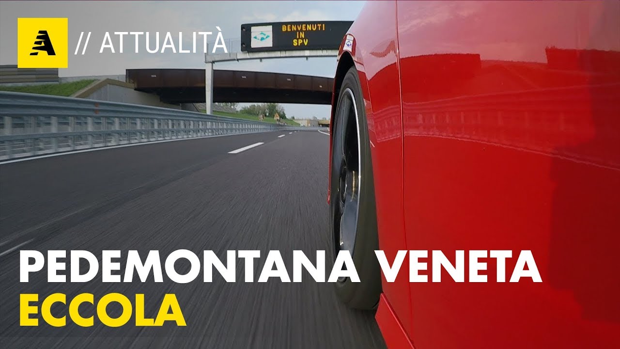 Pedemontana Veneta | Inaugurato il primo tratto. 7km da A31 a Breganze