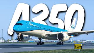 I Flew KLM's New A350 In Microsoft Flight Simulator 2024 - "The Nights Watch" (VATSIM/ATC)