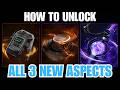 How to get ALL 3 NEW ASPECTS (SHIELDBURST, CRACKSHOT, SOUL SIPHON) in MONUMENT OF TRIUMPH Destiny 2