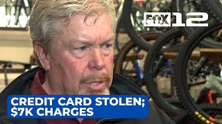 Retired cop’s credit card stolen after being left at gas pump; $7K spent across Portland