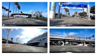 - LAX Departure / Arrival Terminals, Aug 2020 (Dash Cam)