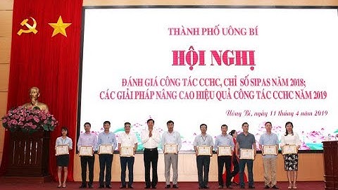 Đánh giá công tác cải cách hành chính, chỉ số SIPAS năm 2018