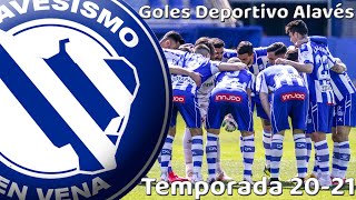 Goles Deportivo Alavés Temporada 2020-2021