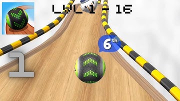Going Balls -Tutorial & GamePlay - Level 1-16 (iOS, Android) - PART 1