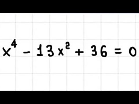 Macetesedicas - 🔸 Equação biquadrada é uma equação de quarto grau, que  para achar os valores de suas raízes é preciso transformá-la em uma equação  de 2º grau. . 🔹Essa equação é