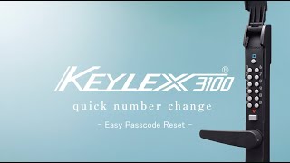 Keylex 3100 Easy Pcode Reset