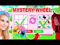 Mystery Wheel Decides What LEGENDARY Pets I STEAL From MOODY In Adopt Me! (Roblox)