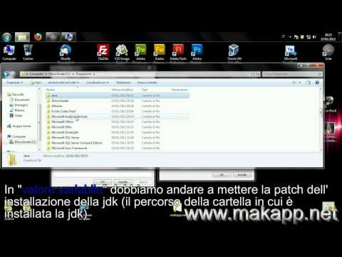 MakApp.net | Settaggio Variabili d'ambiente java su Windows