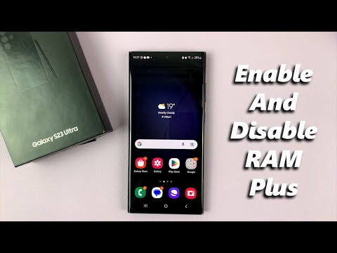 How To Turn ON/OFF RAM Plus On Samsung Galaxy S23s