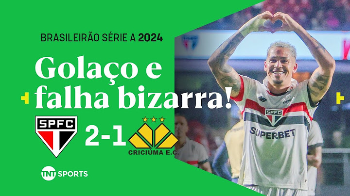LUCIANO FAZ GOLAÇO EM JOGADA ENSAIADA E JANDREI ENTREGA GOL INACREDITÁVEL! SÃO PAULO 2 X 1 CRICIÚMA