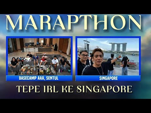 TEPE IRL KE SINGAPURA DAN KETEMU FANS FURAB DI SINGAPURA ! #marapthon