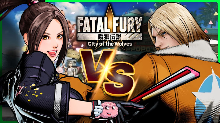 Terry Bogard VS Mai Shiranui ★ FATAL FURY CotW | DEV Gameplay | 4K 60fps