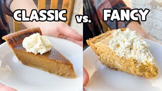 Making Pumpkin Pie from Scratch (2 Ways) | From Scratch