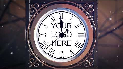 After Effects Project Files - Vintage New Year Countdown Clock - VideoHive 9298373