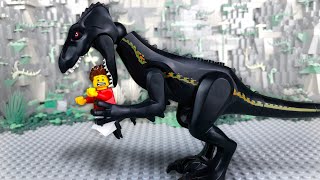 ЛЕГО Динозавры против Робота Дино Мультики про Динозавров Юрского Периода 3 в Lego City