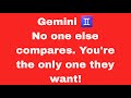 Geminii dont want anyone else gemini tarot love reading