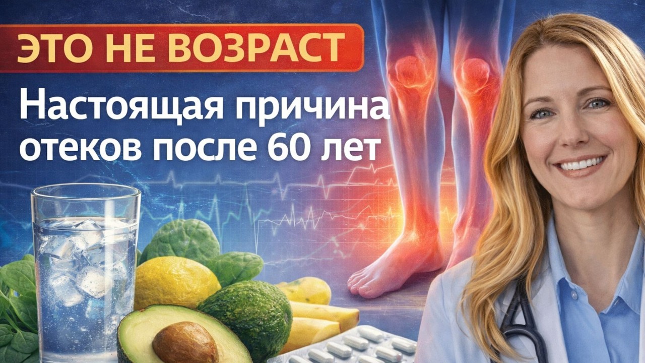 🇷🇺 ЭТО НЕ ВОЗРАСТ Настоящая причина отеков посл