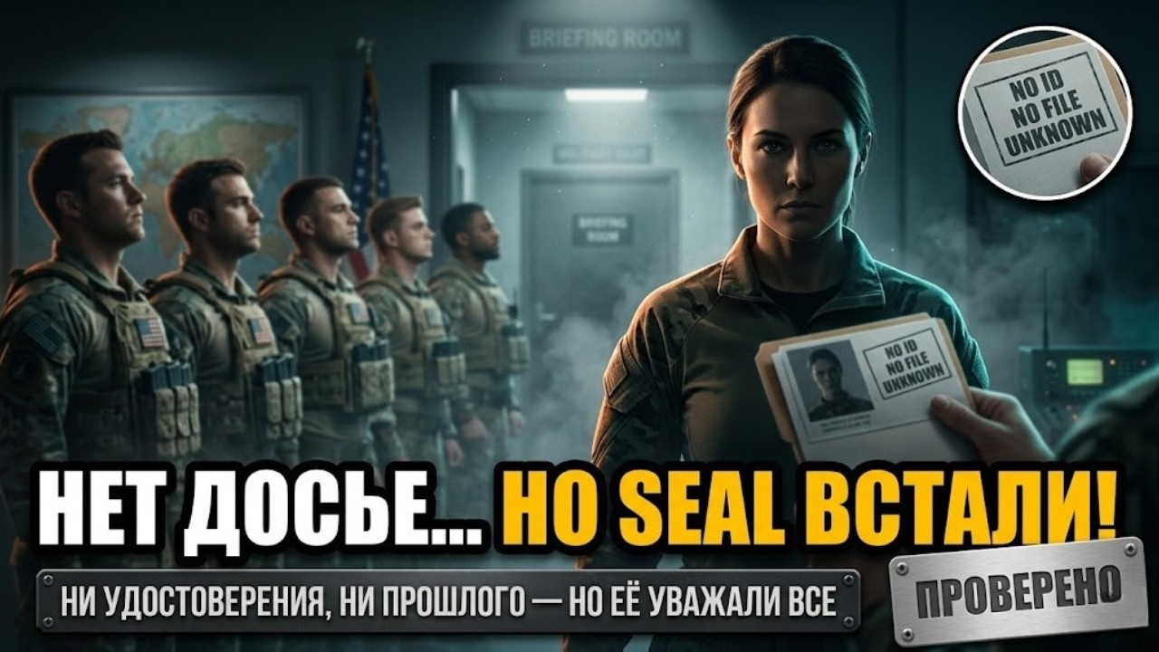 Её не было в списках и базе — но морские котики поднялись, когда она вошла