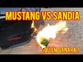 MUSTANG GT VS UNA SANDÍA 🍉