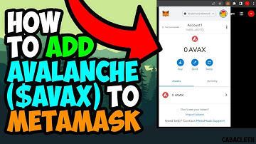 How to Add the Avalanche Network to MetaMask