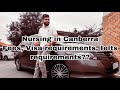 Nursing in canberra | University, fees, Visa duration, Ielts-Pte ???? Best University for nursing??