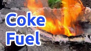 Making Coke Fuel for Melting Metals