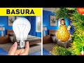 Juguetes hechos a mano para el árbol de Navidad: Lo mejor de la basura 🎄