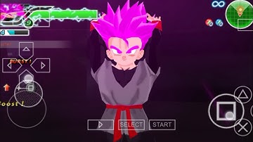 DBS Kid Trunks Black Ssj Rose Special Attacks DBZ TTT-MOD