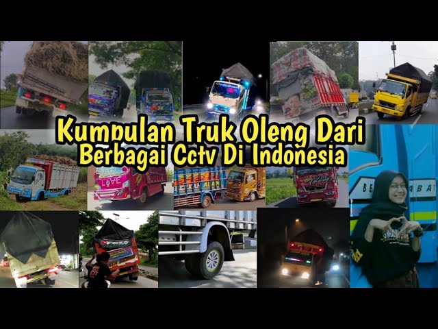 Kumpulan Vidio Truk Oleng Dari Berbagai Cctv Di Indonesia Part 32 class=