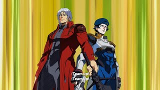 Dante And Lady in Devil May Cry Anime Jojo Bizarre Adventure Reference 