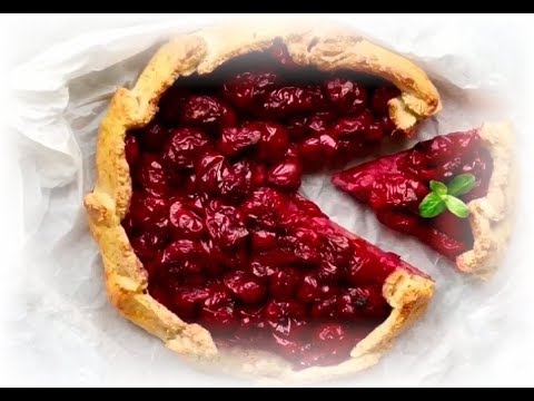 Homemade - Cherry Galette | Cherry Pie Recipe