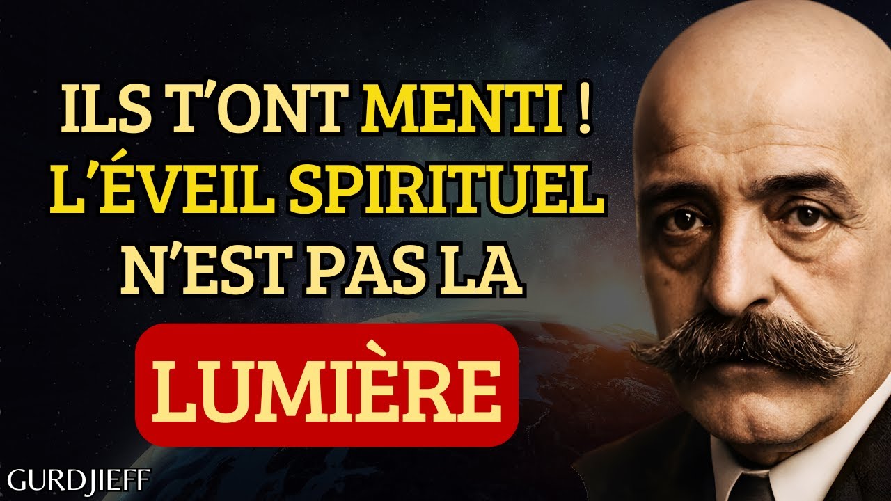 Le Véritable Éveil Spirituel N’a Rien De LUMINEUX (On T’a Menti Toute Ta Vie) | GURDJIEFF