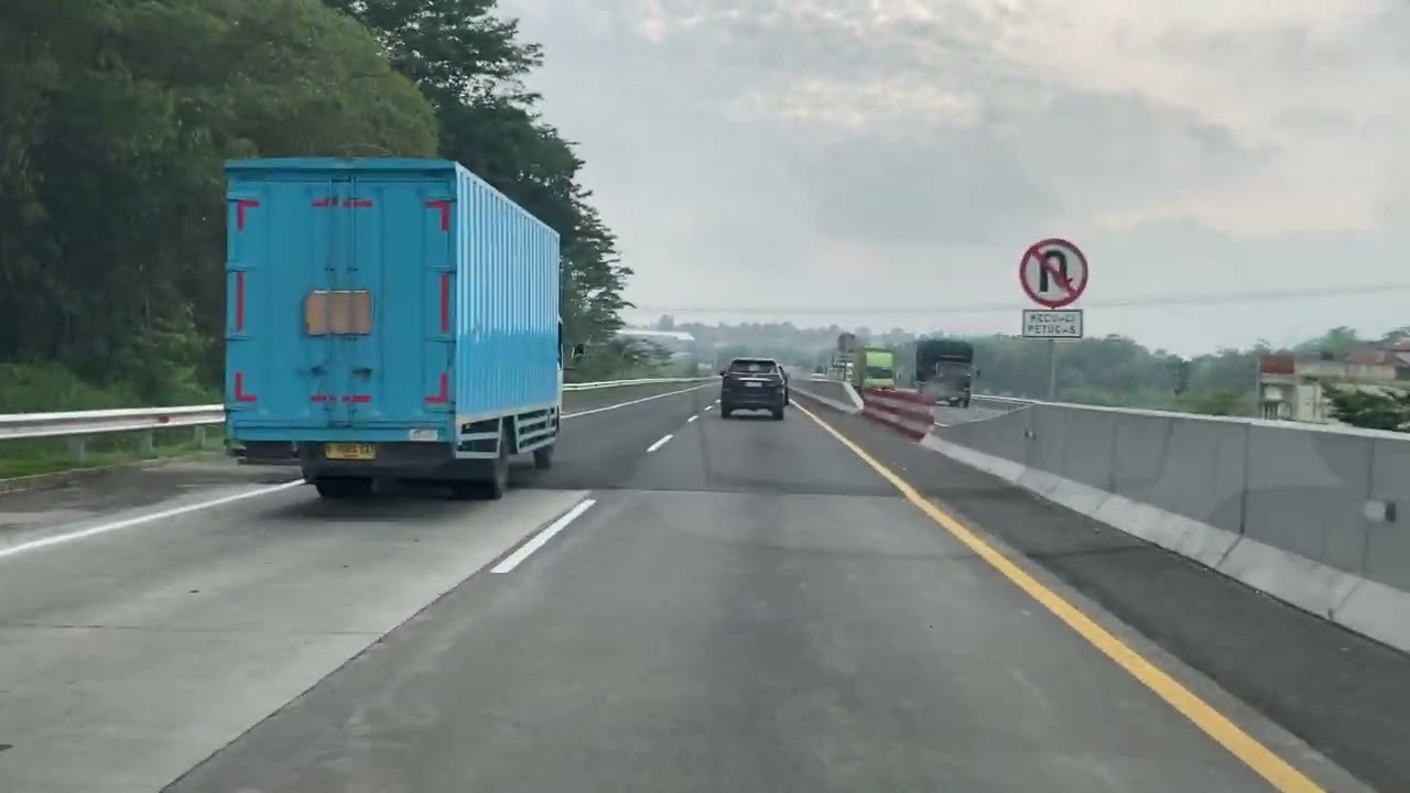 Semarang Capital of Central Java to Salatiga Central Java via Trans Java Toll Road