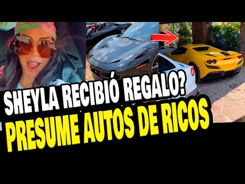 SHEYLA ROJAS PRESUME SUS AUTOS DE LUJO DE MILLONARIOS Y PIDE AYUDA PARA ESCOGER