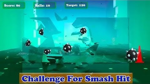 Smash Hit || (Android, ios) Gameplay/ Smash Hit ! All Checkpoints passed ( made it to endless mode)